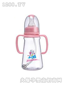 歐亞奶瓶180ml有柄錐形自動