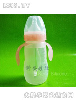 科安240毫升液態(tài)硅膠奶瓶