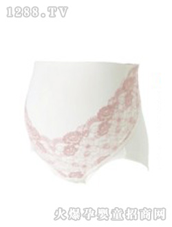 犬印戀人型托腹帶