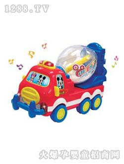 米奇音樂動(dòng)感混凝土車