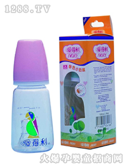 流線型彩色小奶瓶A04-B
