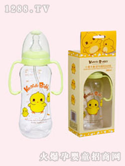 大葫蘆形手柄自動奶瓶