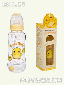 小雞卡迪大葫蘆形自動奶瓶