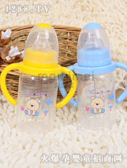 皇家寶貝母乳實感直圓把手奶瓶