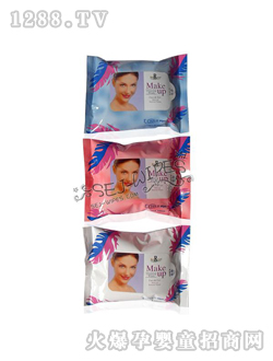 舒爾潔嬰兒濕巾淺藍色小包裝