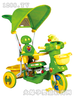 愛(ài)嬰寶兒童三輪車9851C