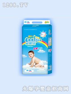 蝴蝶結立體綿柔紙尿褲36片