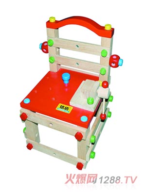 銘塔玩具智慧拆裝椅