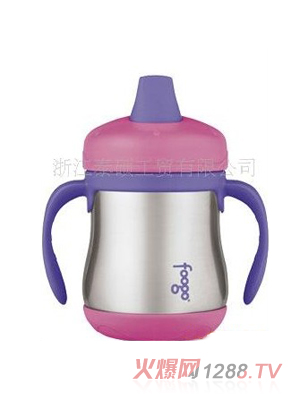 tyeso優(yōu)質(zhì)不銹鋼雙層真空保溫奶瓶