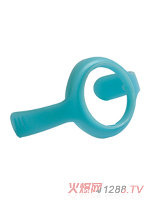 優(yōu)嘻噯嬰兒奶瓶把握藍