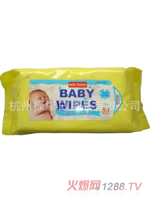 80片裝清香味嬰兒濕巾