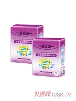 善能佳多維果蔬營養(yǎng)奶米粉盒裝