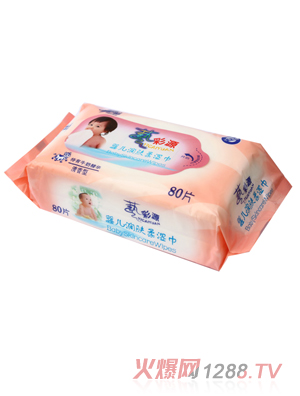 藝彩源嬰兒潤(rùn)膚柔濕巾80片裝