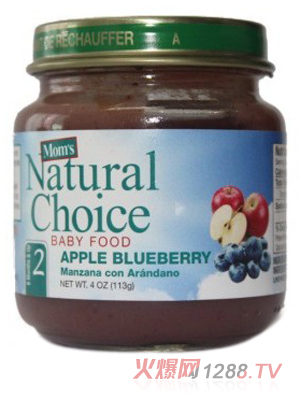 瑪歐仕牌蘋(píng)果藍(lán)莓果泥