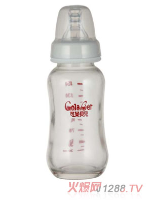 可樂(lè)貝兒玻璃奶瓶250ml