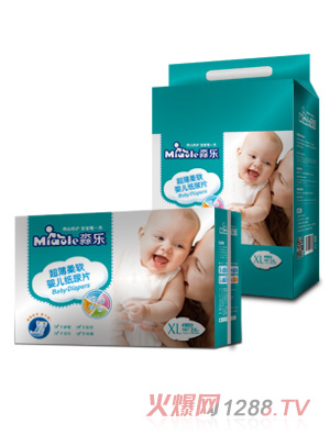 淼樂(lè)嬰幼兒紙尿片XL號(hào)