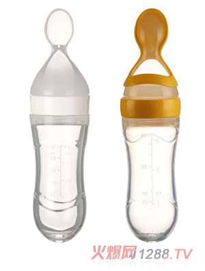 好可愛(ài)硅膠米糊瓶