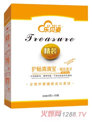 樂貝姿菊花蓮子護(hù)腸清清寶盒裝