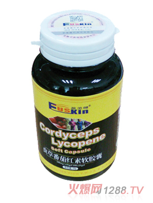 盈美健蟲(chóng)草番茄紅素軟膠囊