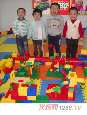 樂高植物園積木玩具