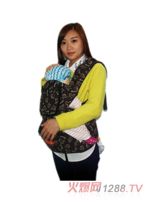 幼樂迪yinge背帶花紋灰色