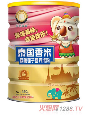 牧野漁趣核桃蓮子營(yíng)養(yǎng)米粉聽裝