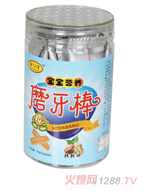嬰貝佳磨牙棒核桃味