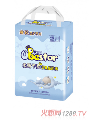 優(yōu)貝星金裝防護(hù)系列紙尿褲S碼