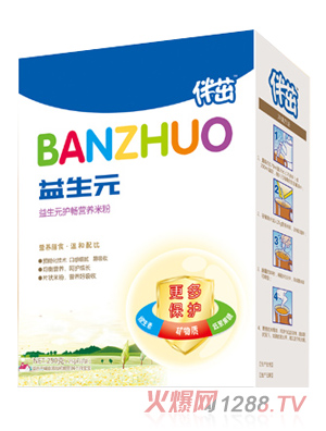 伴茁益生元益生元護暢營養(yǎng)米粉盒裝250g
