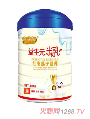 咿呀貝比紅棗蓮子營(yíng)養(yǎng)益生元米乳