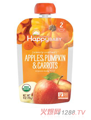 禧貝蘋(píng)果南瓜胡蘿卜泥