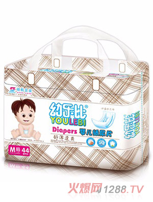 幼樂(lè)比紙尿片（中包）M44