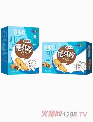 喜樂(lè)氏磨牙棒核桃味盒裝