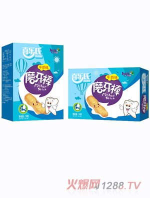 喜樂(lè)氏磨牙棒牛奶味盒裝