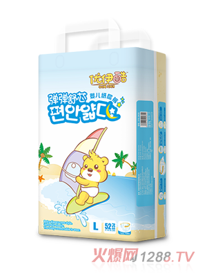 優(yōu)伊酷彈彈舒芯紙尿褲（大包裝）L