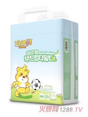 優(yōu)伊酷淘動(dòng)褲內(nèi)褲式y(tǒng)inge紙尿褲XXL