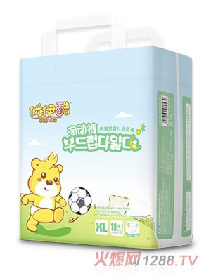 優(yōu)伊酷淘動(dòng)褲內(nèi)褲式y(tǒng)inge紙尿褲XL