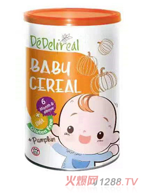 德德兒樂有機米粉澳洲南瓜營養(yǎng)型