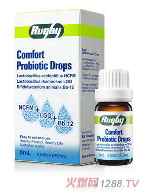 拉格比暢安益生菌滴液