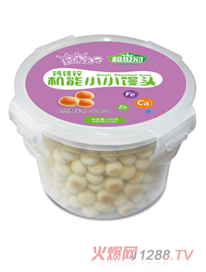 超級(jí)冠機(jī)能小小饅頭-鈣鐵鋅