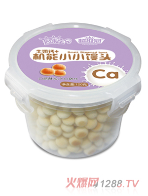 超級(jí)冠機(jī)能小小饅頭-牛奶鈣+