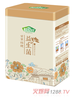 超級冠益生菌甘草桔梗植物固體飲料