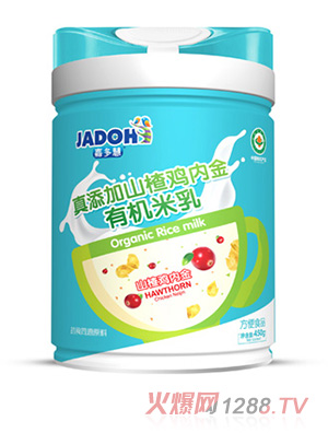嘉多慧真添加蔬菜有機米乳-山楂雞內(nèi)金