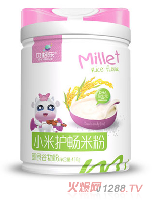 貝格樂(lè)小米護(hù)暢米粉-DHA益生元 聽(tīng)裝
