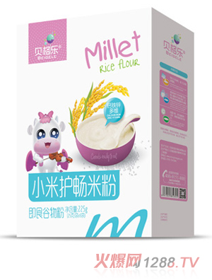 貝格樂(lè)小米護(hù)暢米粉-鈣鐵鋅多維 盒裝