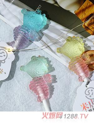 米唐たき海洋小分隊(duì)棒棒糖-海馬漸變