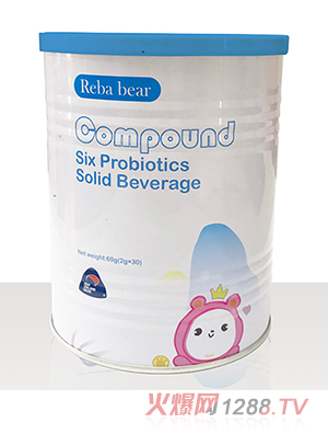瑞芭熊復(fù)合六益生菌粉
