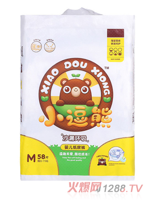 小逗熊yinge紙尿褲M58片