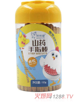 兜兜愛(ài)山藥手指棒 肉松味
