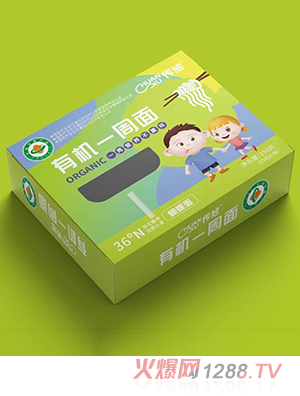 傳旭有機一周面 蝴蝶面